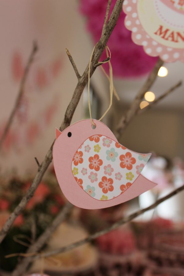 Chá de Bebê Passarinhos e Flores