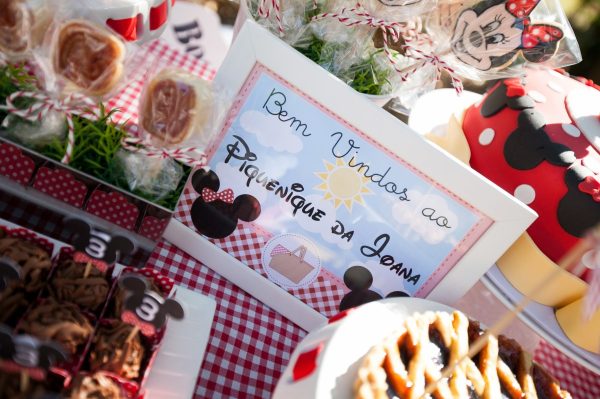 Piquenique da Minnie e do Mickey