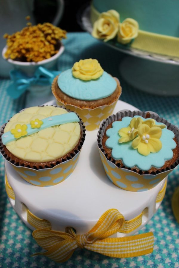 Festa 70 Anos: Amarelo e Azul Tiffany