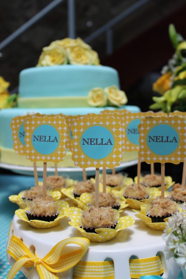 Festa 70 Anos: Amarelo e Azul Tiffany
