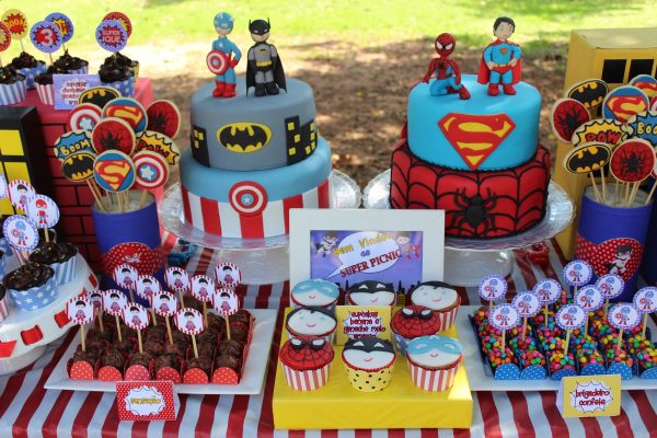 Picnic Super Heróis