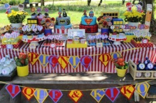 Picnic Super Heróis