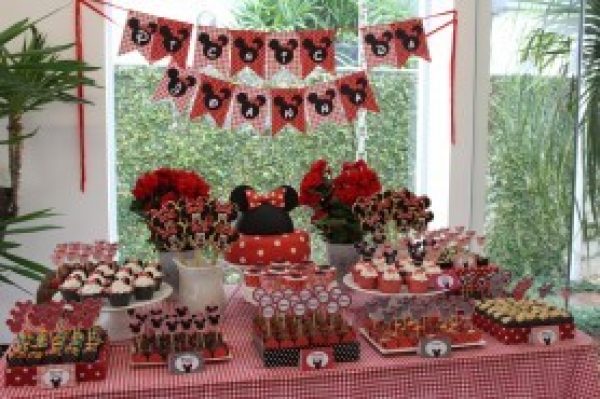 Picnic Minnie Vermelha