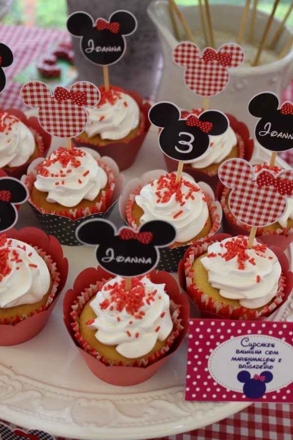 Picnic Minnie Vermelha
