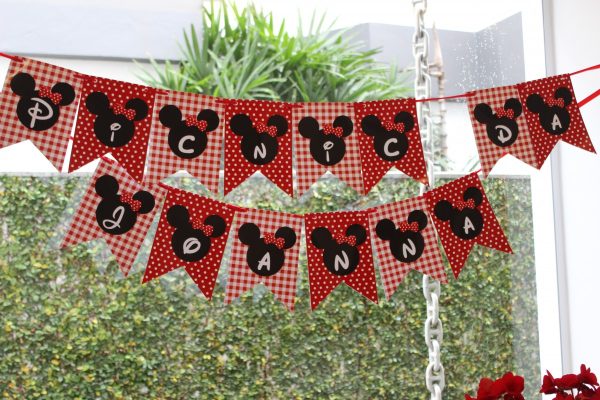 Picnic Minnie Vermelha