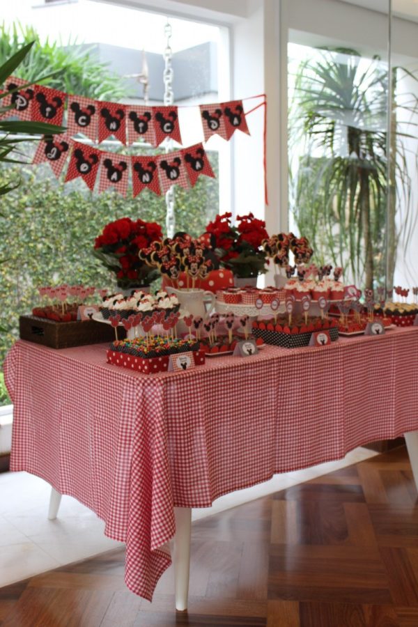 Picnic Minnie Vermelha