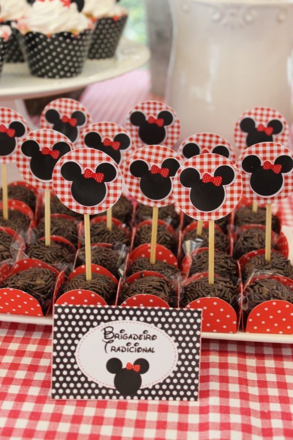 Picnic Minnie Vermelha