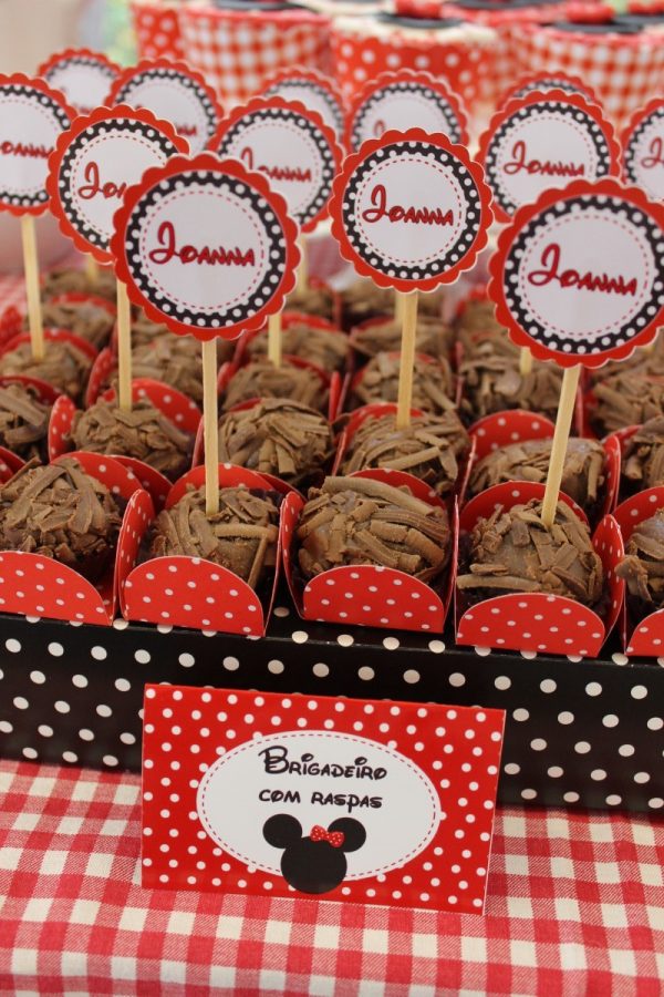 Picnic Minnie Vermelha