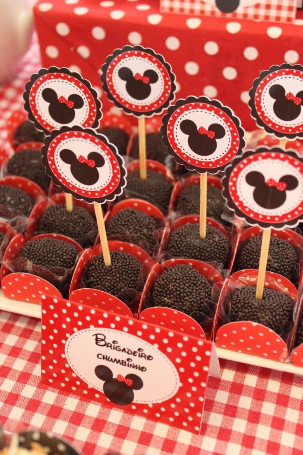 Picnic Minnie Vermelha