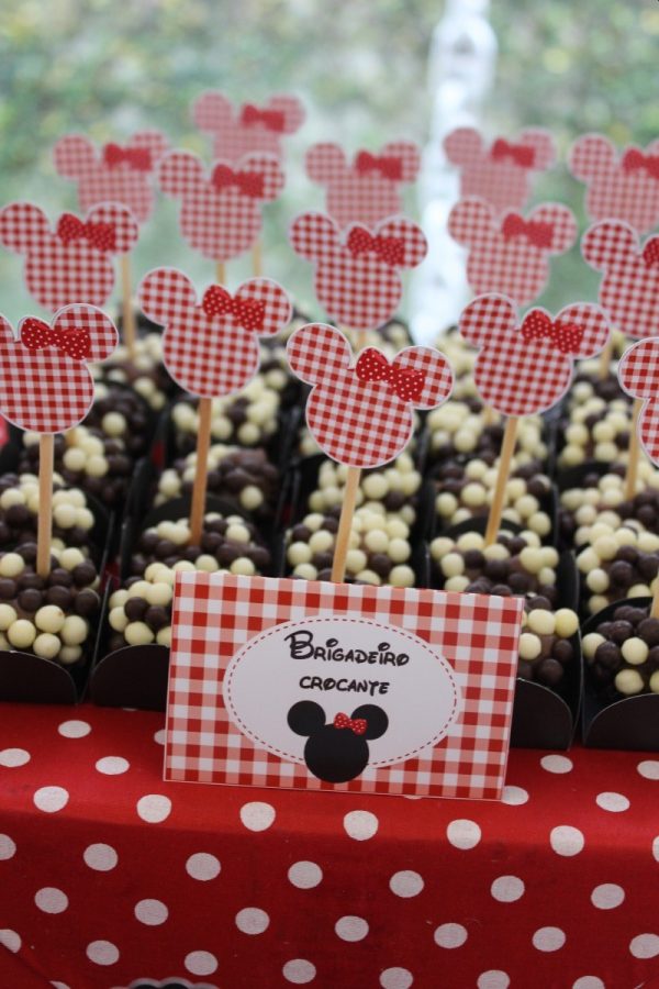 Picnic Minnie Vermelha