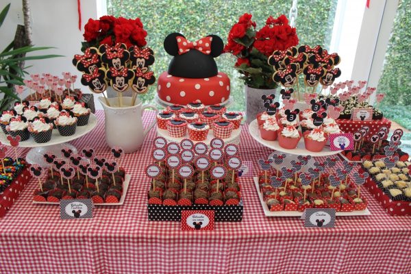 Picnic Minnie Vermelha