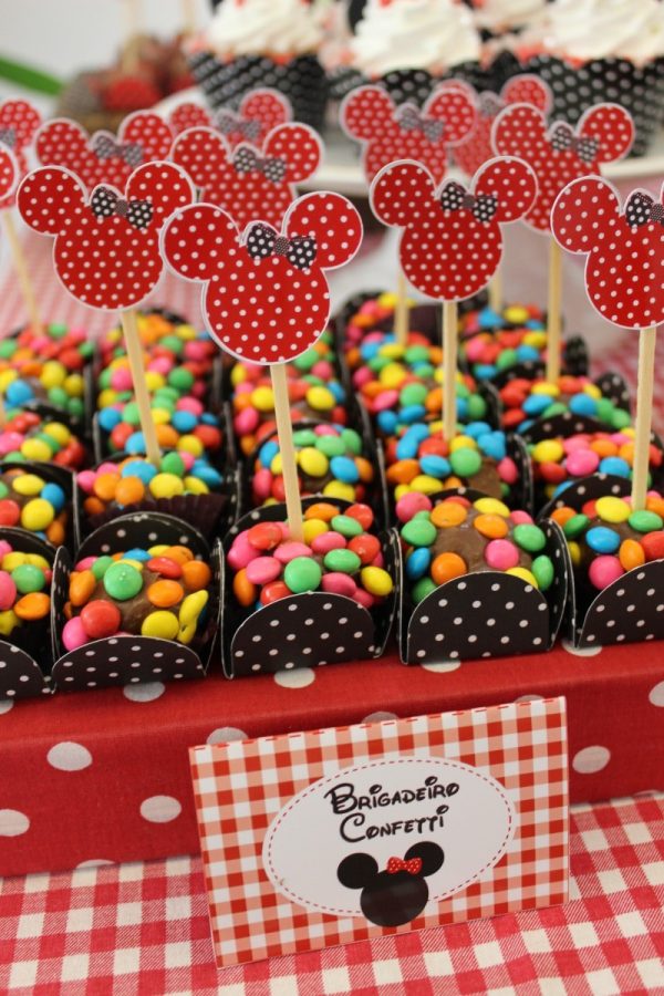 Picnic Minnie Vermelha
