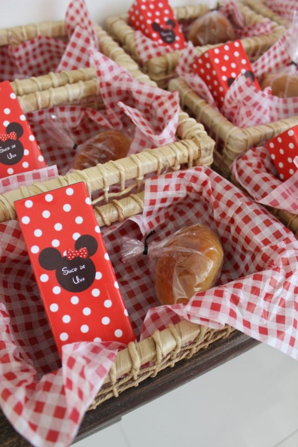 Picnic Minnie Vermelha