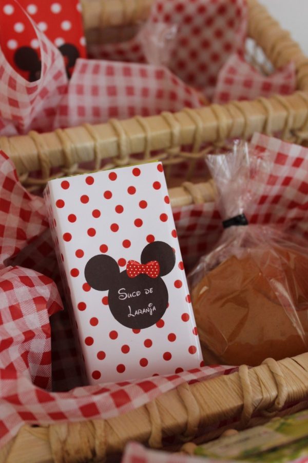 Picnic Minnie Vermelha