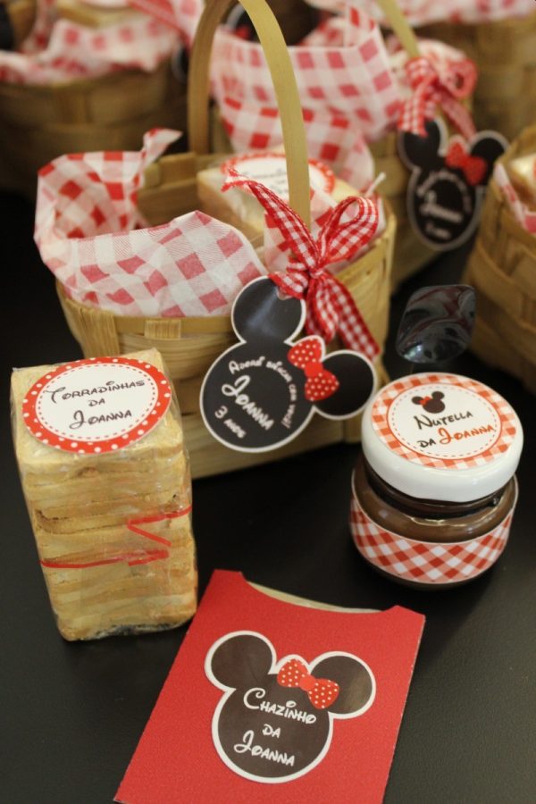 Picnic Minnie Vermelha