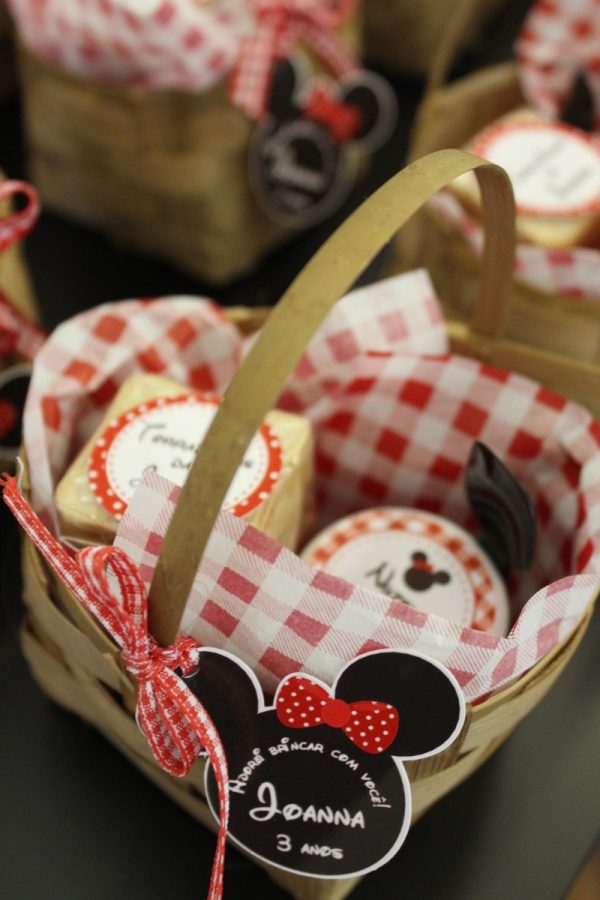 Picnic Minnie Vermelha