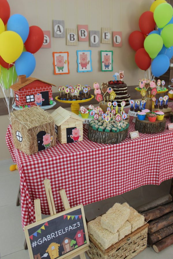 Festa 3 Porquinhos
