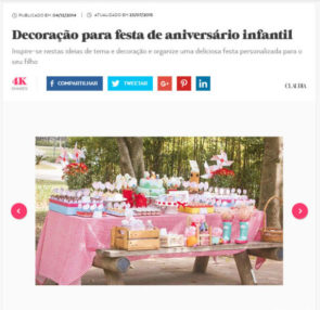 Site M de Mulher - Inspirações para Mamães