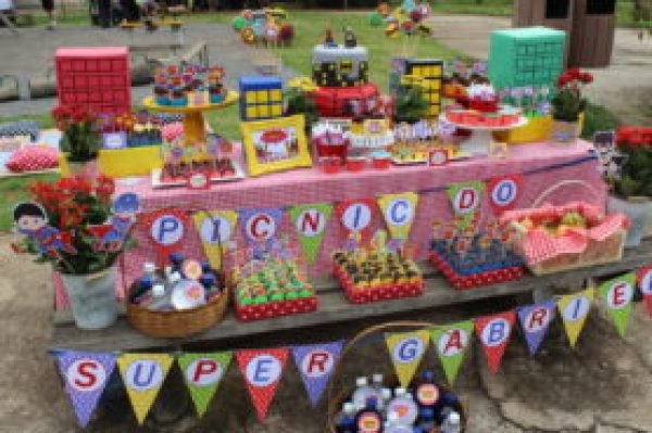 Picnic Super Heróis