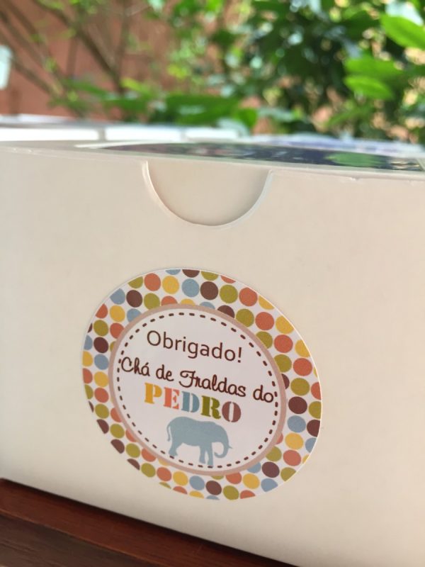 Chá de Fraldas Bichinhos da Selva