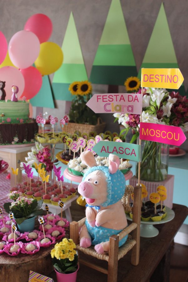 Festa Masha e o Urso
