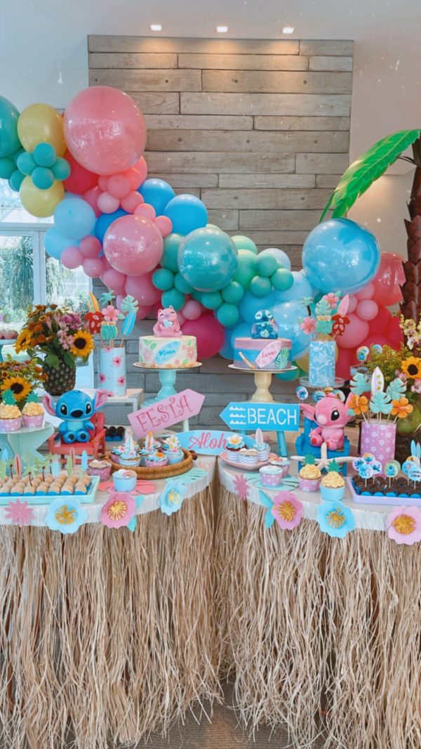 Festa Stitch e Angel