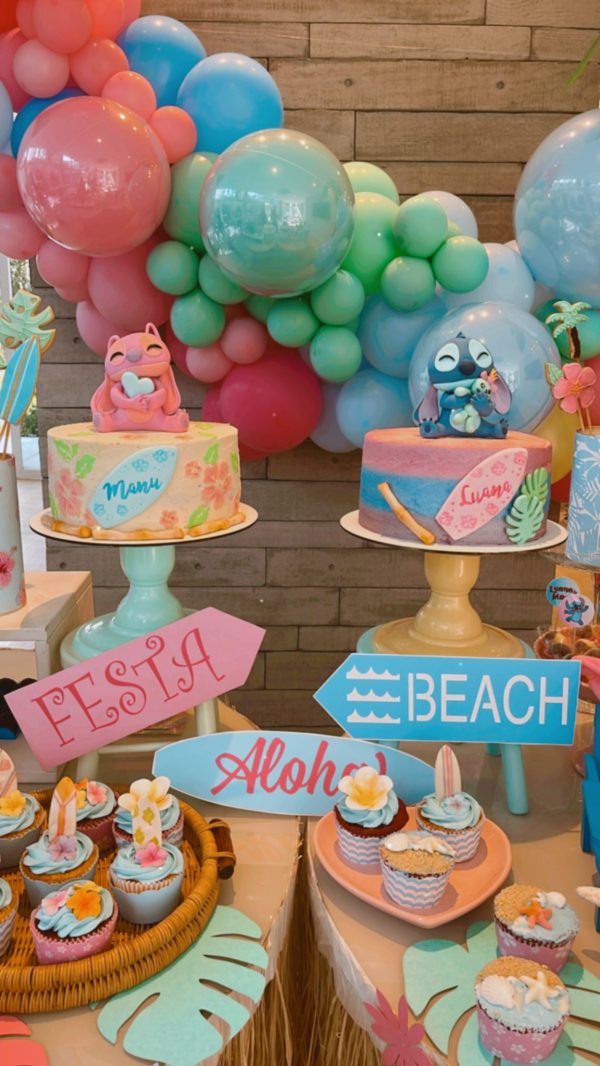 Festa Stitch e Angel