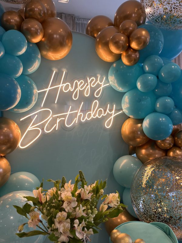 Festa Tiffany e Dourado