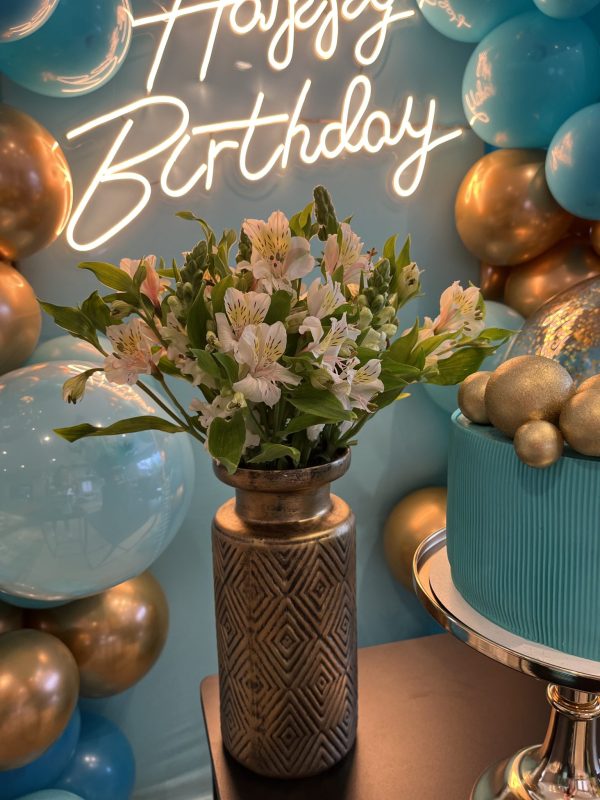 Festa Tiffany e Dourado
