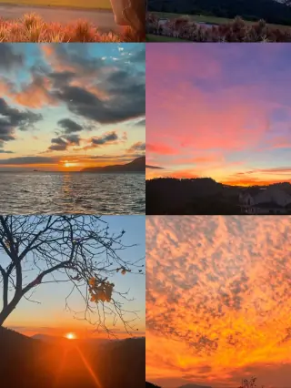 🌅 A hora mais linda #Pôr-do-sol #sunset #goldenhour